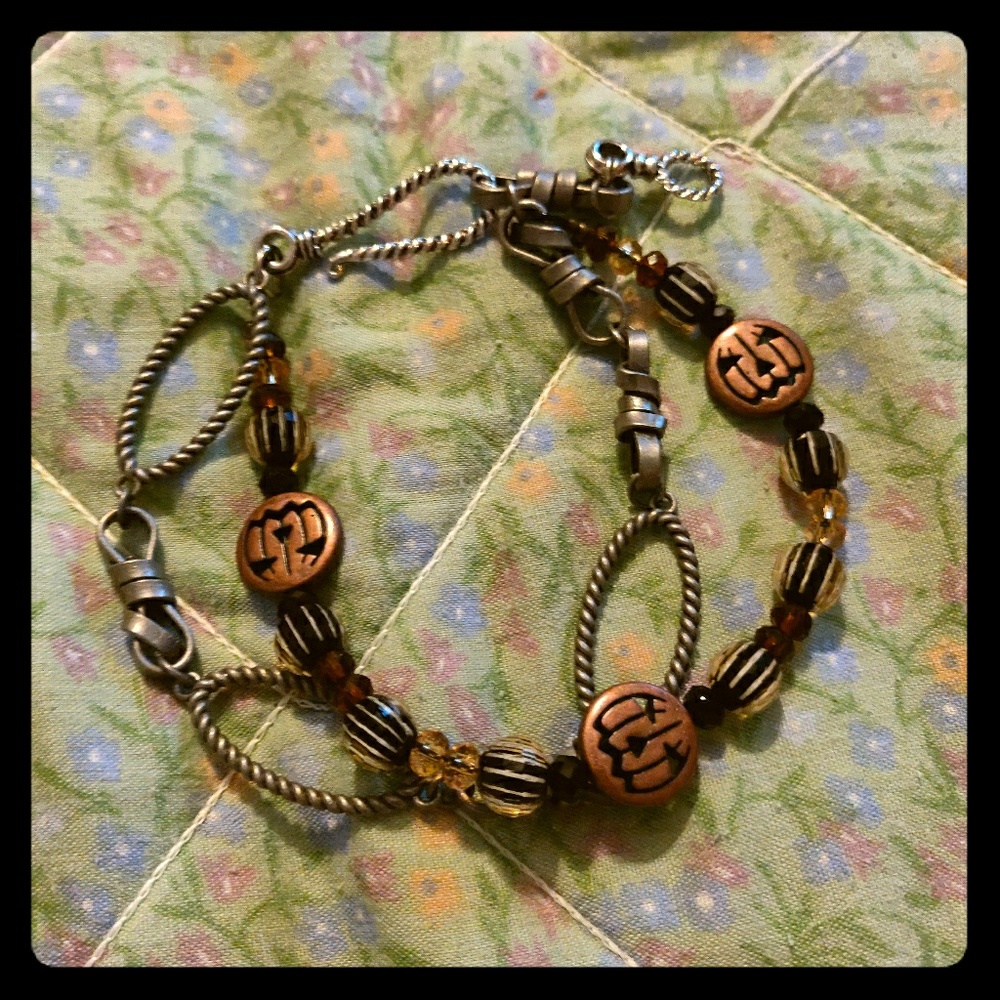 Jack o lanterns bracelet
